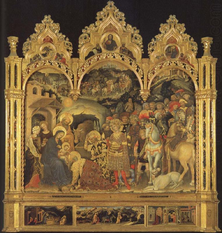 Gentile da Fabriano Adoration of the Magi china oil painting image